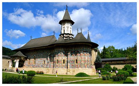 The Painted Monastries in Bucovina - Romania. Monasteries Voronet, Sucevita, Moldovita, Humor ...