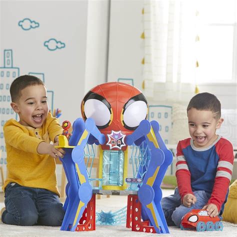 "Spidey and His Amazing Friends" Web-Spinners Toys Coming Soon from Hasbro