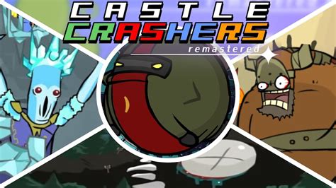 Castle Crashers All Bosses + Ending - YouTube