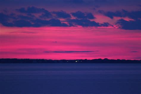 Pink sky 16 x 20 print Sunrise over the Outer Banks of North Carolina ...