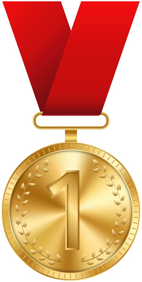 Gold Medal PNG Clip Art Image | Gallery Yopriceville - High-Quality Images and Transparent PNG ...