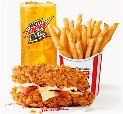 KFC Offers $11.99 Double Down Sandwich Combo Deal For Limited Time - The Fast Food Post