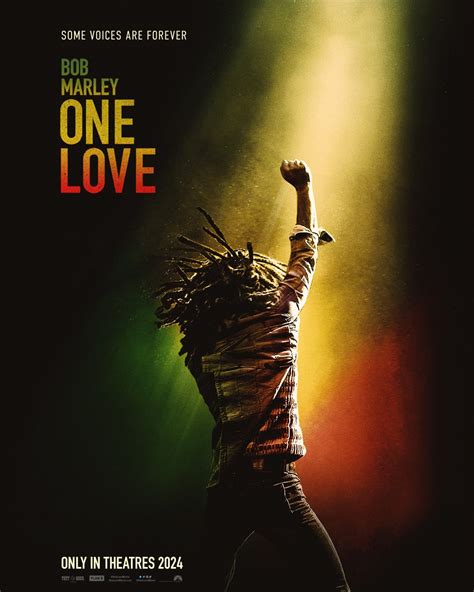 Official Poster for 'Bob Marley: One Love' : r/movies