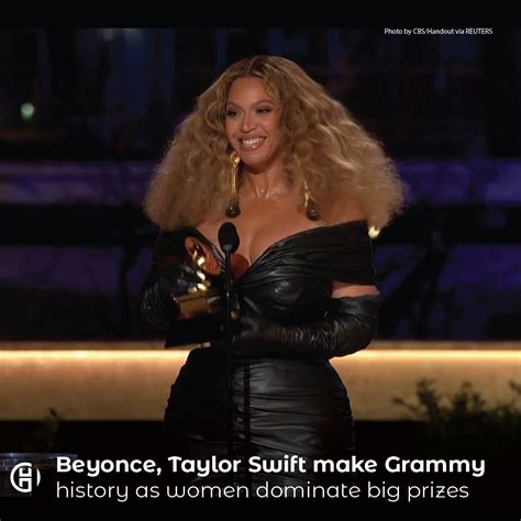 Beyonce taylor swift make grammy history as women dominate big prizes ...