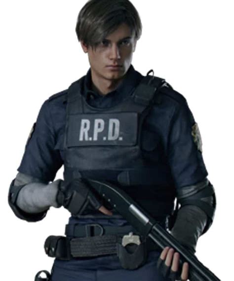 Leon Kennedy Resident Evil 2 Vest Costume - USA Leather Factory