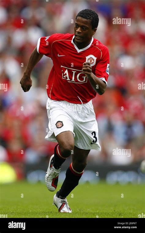 PATRICE EVRA MANCHESTER UNITED FC OLD TRAFFORD MANCHESTER ENGLAND 12 ...