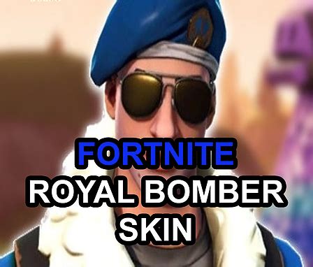 FORTNITE ROYAL BOMBER SKIN :: Messymanfortnitemods