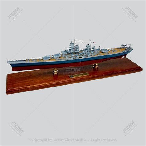 USS Wisconsin (BB-64) Model Ship | Factory Direct Models