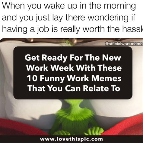 Get Ready For The New Work Week With These 10 Funny Work Memes That You ...