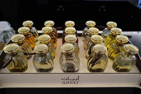 Beautiful Arab Perfume Bottles Displayed for Sale at a Shop :Dubai UAE ...