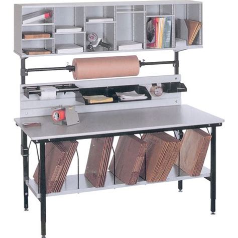 Packaging & Shipping Station - B Series Bench - Width: 83" - Depth: 33" - Height: 60" - Work ...