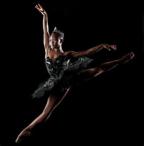 Michaela De Prince in Black Swan | Black dancers, Dance photography ...