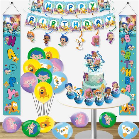 Buy Bubble Guppies Birthday Party Supplies Bubble Guppies Party ...