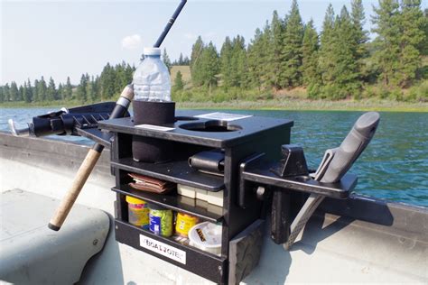 Boat Tote - #1 Boat Organizer | Boat organization, Boat rod holders, Aluminum boat