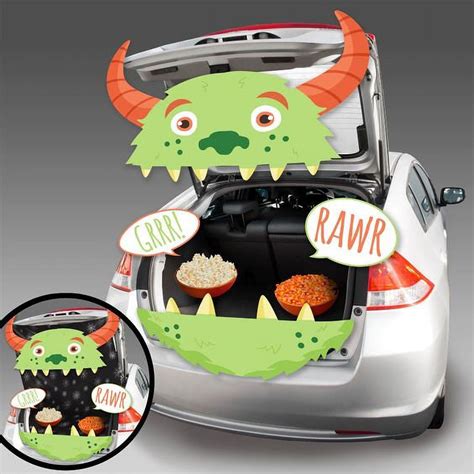 Haunted House Trunk or Treat Frankenstein Monster Décor Decorating Kit ...