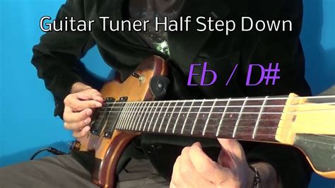 E Flat Guitar Tuner - E Flat Standard Tuning/D# Standard Tuning - Eb Tuner - YouTube