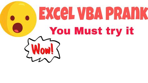 Excel prank #1 : Excel data sheet Disappear when User click on sheet | Excel vba - YouTube