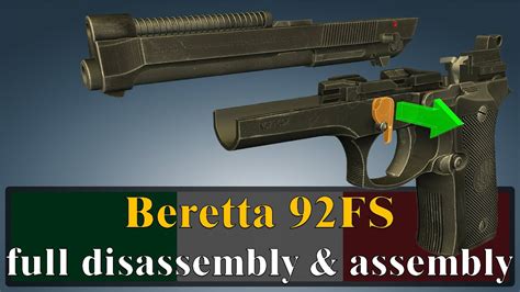 Beretta 92 Do Everything Manual Assembly Disassembly 1 Original Booklet Sporting Goods US $15