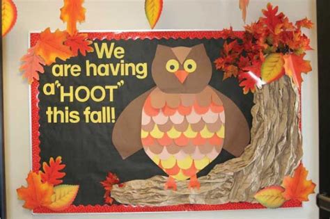 Owl Classroom Theme - Decorations for Fall | Fall bulletin boards, Door ...