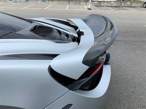 McLaren 720s Forged Carbon Fiber Wing + Base Spoiler P1 Style – DMC