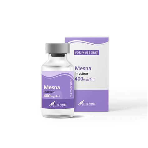 Mesna Injection 400mg/4ml, Anti Cancer Manufacturer, Supplier, and ...