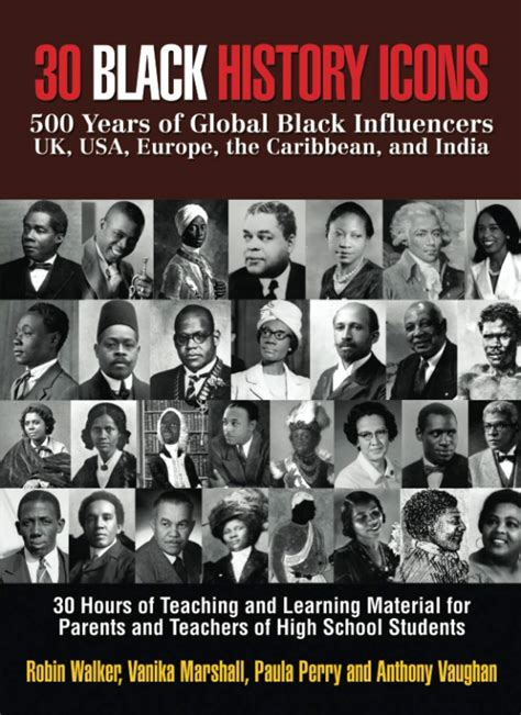 Buy 30 BLACK HISTORY ICONS: 500 Years of Global Black Influencers - UK, USA, Europe, the ...