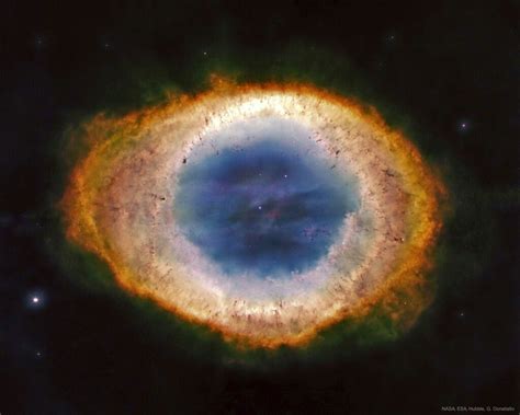 M57: The Ring Nebula Image Credit: NASA, ESA, Hubble Legacy Archive; Composition: Giuseppe ...