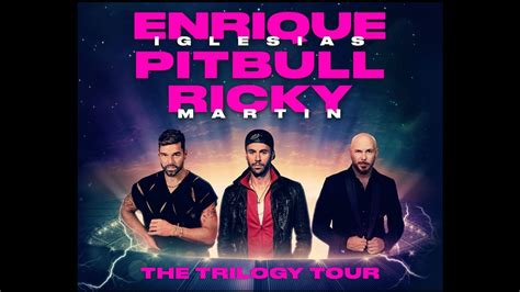 Enrique Iglesias, Pitbull and Ricky Martin Trilogy Tour 2024: Tickets ...