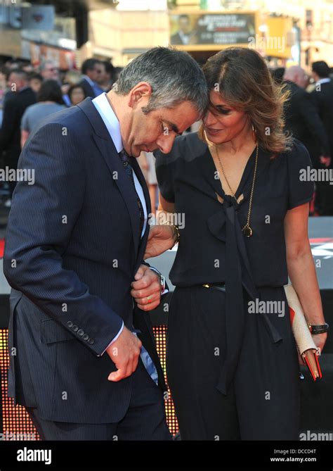 Rowan Atkinson and Lily Atkinson Johnny English - UK film premiere held ...