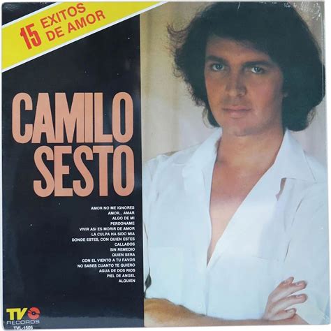 Vintage CAMILO SESTO Vinyl Record Album, 15 Exitos De Amor - Etsy