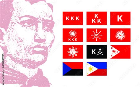 Andres Bonifacio Day KKK Philippine flag Vector Assets Stock ベクター | Adobe Stock