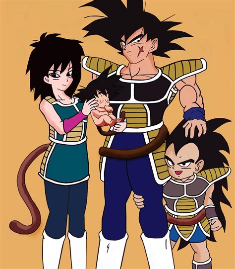 Bardock, Gine Goku and Raditz by AracelyHallenPoe on DeviantArt