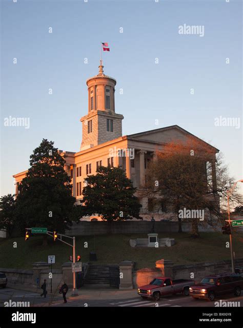 Tennessee state capitol, Nashville TN USA Stock Photo - Alamy