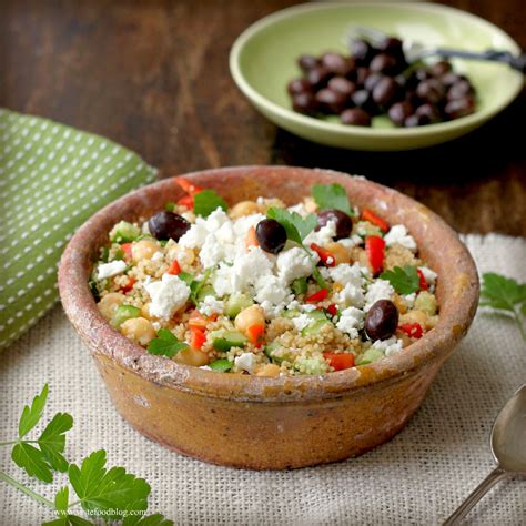 Cooking for your Health: Greek Couscous Salad – TasteFood