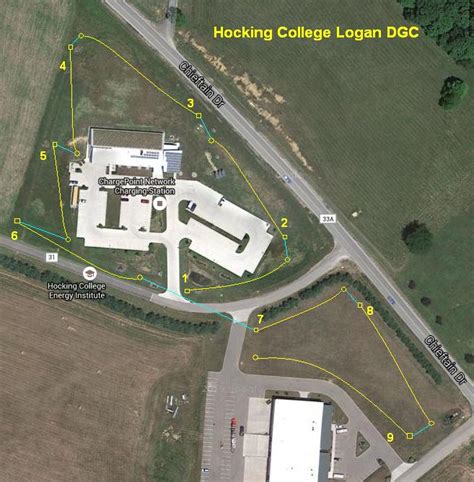 Hocking College Campus Map