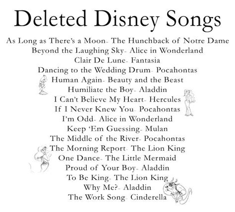 86 best Disney songs images on Pinterest