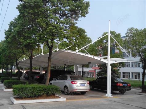 Tensile Structures for Cantilever Car Parking Shade, Sheds, Canopies - Double Bay