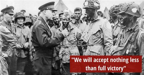 The Powerful Speech Dwight D. Eisenhower Delivered to Allied Troops Invading Normandy | War ...