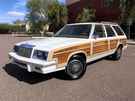 1985 CHRYSLER LEBARON TURBO TOWN & COUNTRY WOODY WAGON-80K ORIGINAL Mi ...