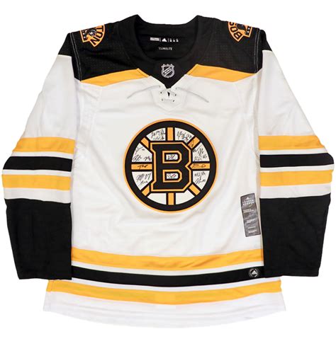 Charitybuzz: Boston Bruins Jersey Signed by the 2018-19 Team - Lot 1769464