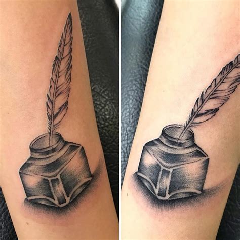 Inking with a Quill! | Tattoos, Tattoo studio, Animal tattoo