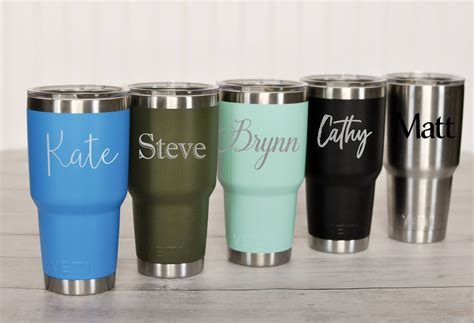 Custom Coffee Tumbler Yeti - Life is Better at the Lake Tumbler / Engraved Stainless ... - We ...