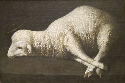 Sacrificial Lamb Painting at PaintingValley.com | Explore collection of ...