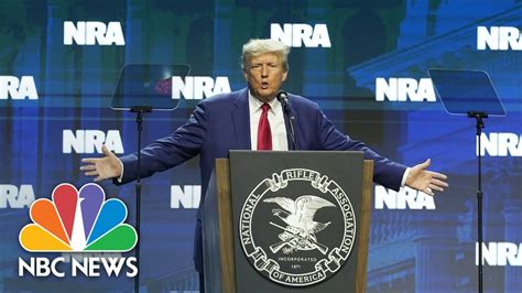 Trump calls mass shootings a ‘mental health problem’ during NRA speech - YouTube