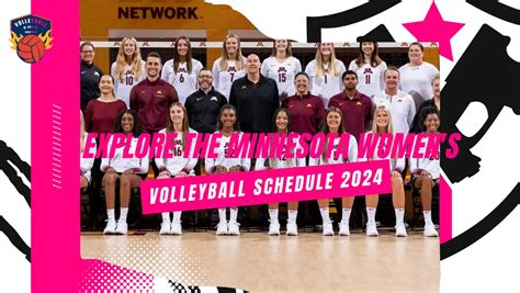 Minnesota Gopher Volleyball Schedule 2024 Schedule - Saba Ingaberg