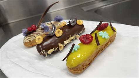 Waking Up on Sweet Notes: “French Eclair” Preparation, Baking, Filling with Chef Chathura, in ...