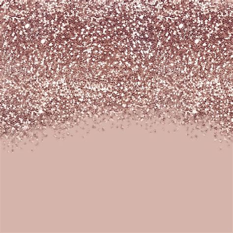 Rose Gold Glitter Background