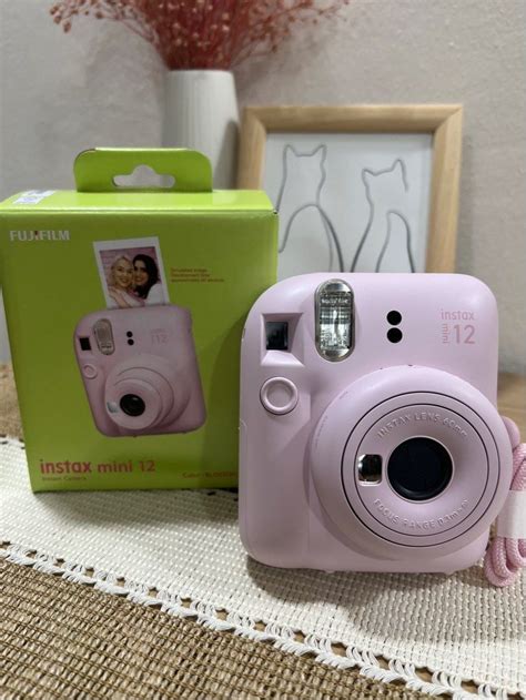 Fujifilm Instax Mini 12 (Blossom Pink), Photography, Cameras on Carousell