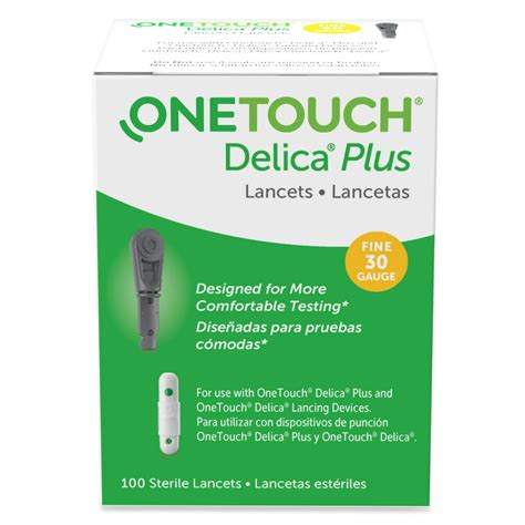 OneTouch Silicone Coated Lancet 30 Gauge Needle - Walmart.com - Walmart.com