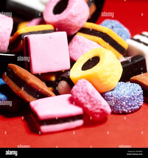 Liquorice Allsorts Sweets Stock Photo, Royalty Free Image: 13234191 - Alamy